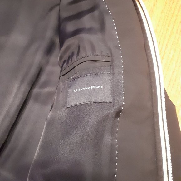 Kris Van Assche SS14 Zipped Blouson Jacket Black Small (46) - Picture 5 of 8